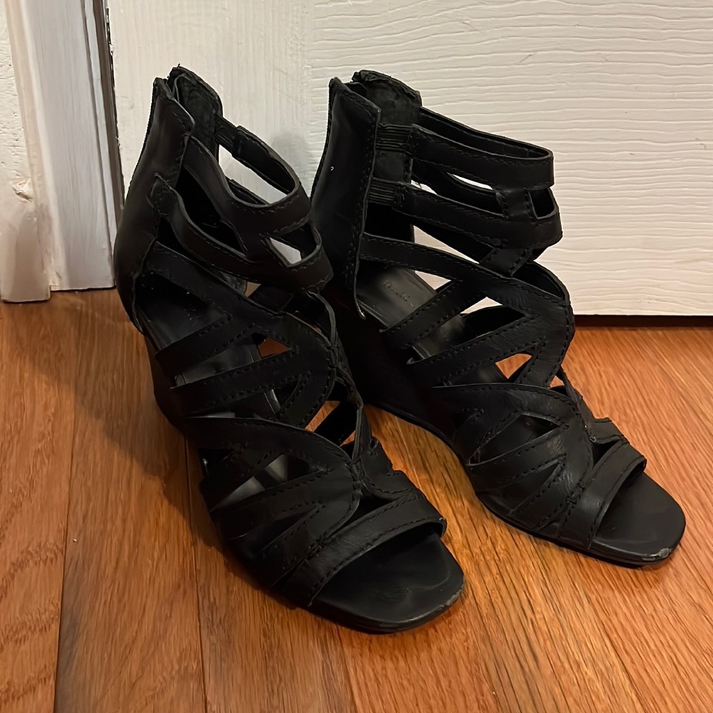 Franco Sarto Strap Wedge Sandal